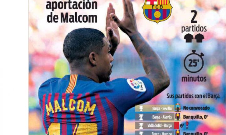 Liczby Malcoma w FC Barcelonie... DRAMAT!